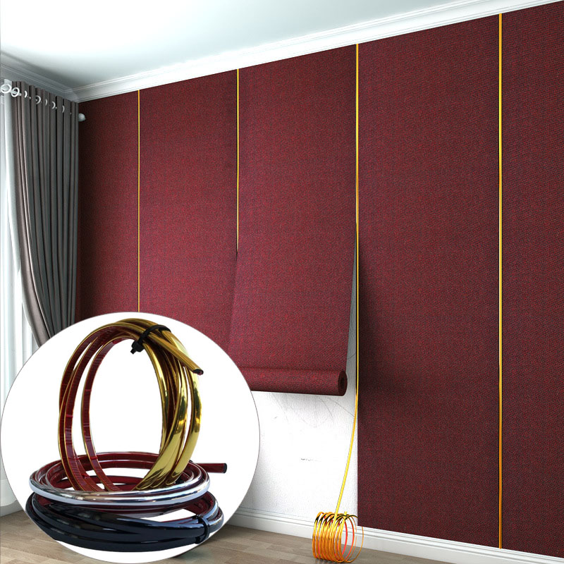 Pvc Panel Background - Stiker Decal bingkai cermin, perekat diri