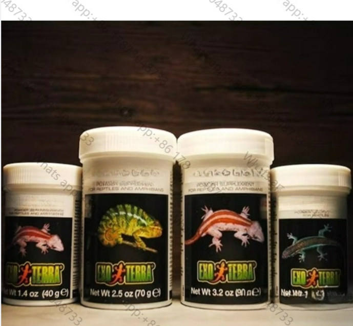 Calcium Powder Reptile - Bubuk Kalsium Reptil Dengan & Tanpa