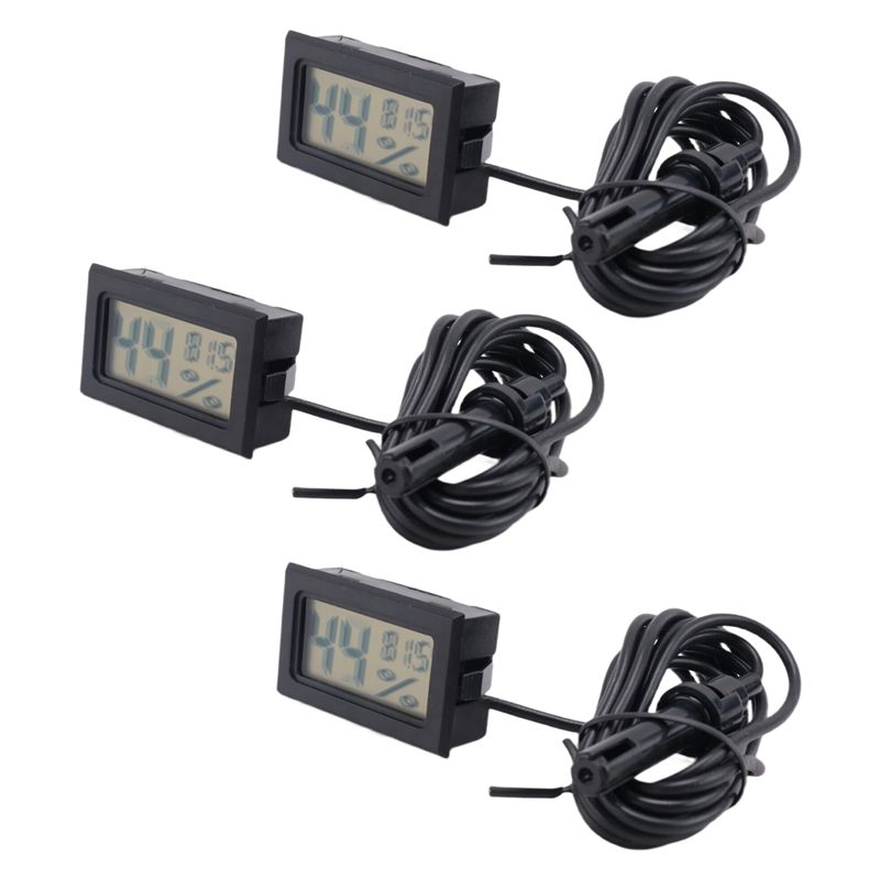 [BARU!A93G】 Termometer Digital - Digital Hygrometer Probe ulasan dan harga