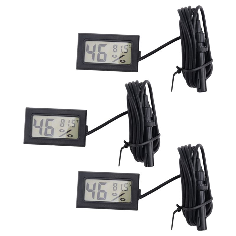 [BARU!A93G】 Termometer Digital - Digital Hygrometer Probe ulasan dan harga
