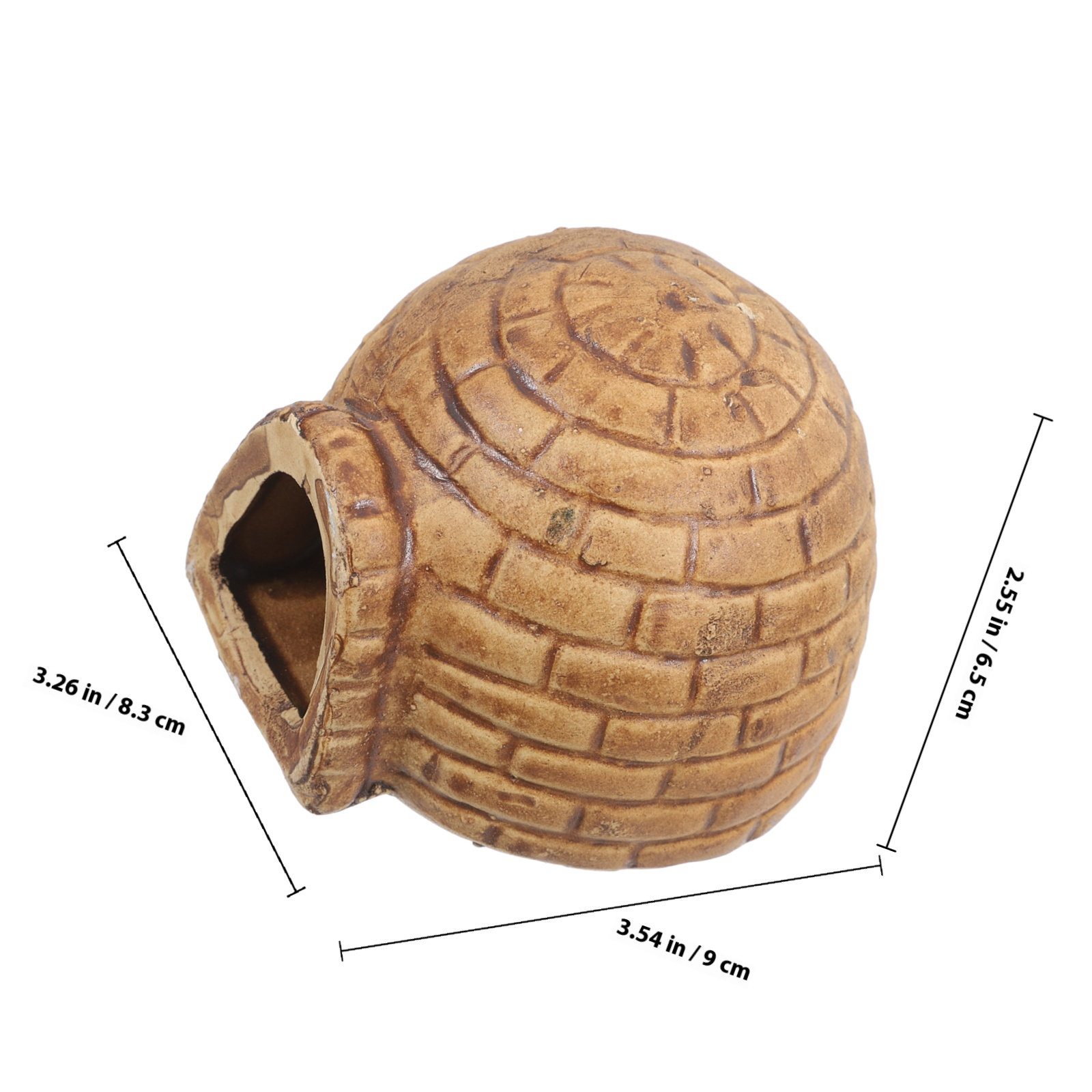Tempat Persembunyian Akuarium  - Hide Cave Ceramic ulasan dan harga