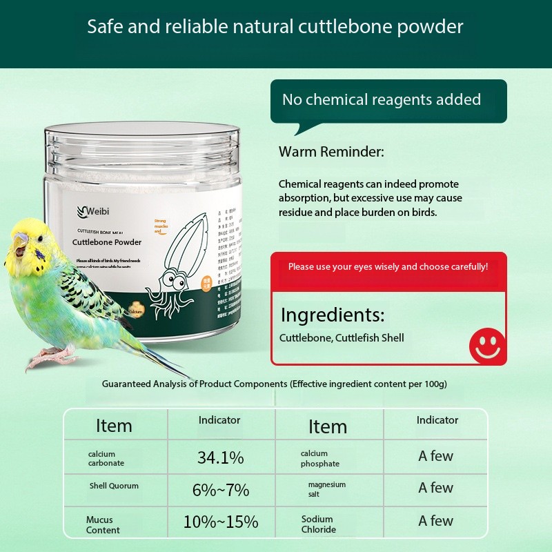 Bubuk Tulang Sotong Kaya Kalsi - Vitamin D3 Reptile ulasan dan harga