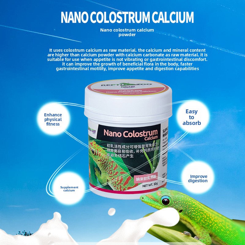 Reptizoo Bubuk Kalsium Reptil  - Calcium Powder Reptile ulasan dan harga
