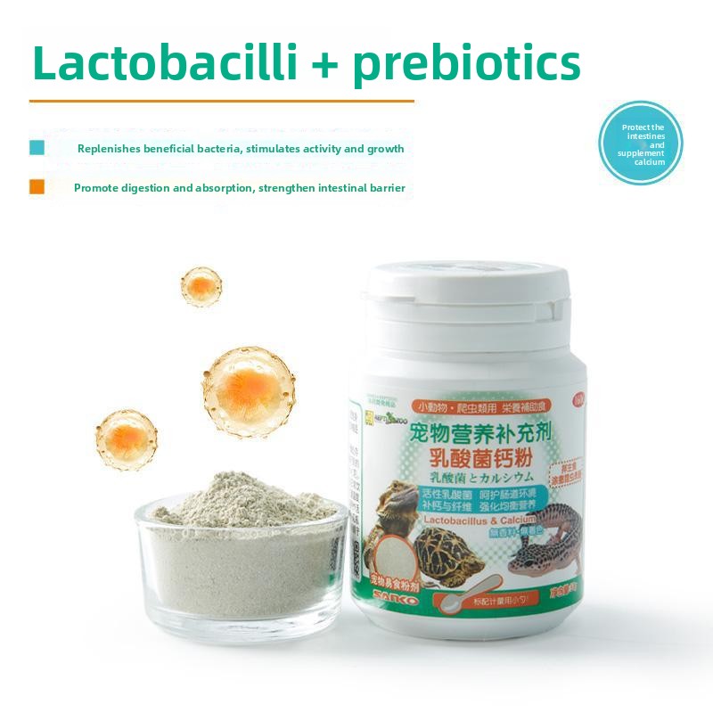 Reptizoo&Sanko BAC Probiotik & - Calcium Powder Reptile ulasan dan harga